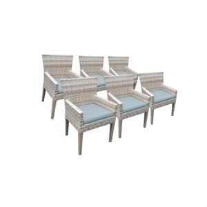 6 fairmont dining chairs with arms