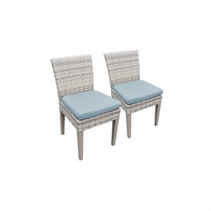 2 fairmont armless dining chairs