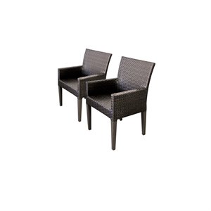 tk classics barbados dining chair with arms (set of 2)