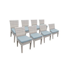 8 fairmont armless dining chairs