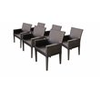 TK Classics Barbados Dining Chair with Arms (Set of 6)