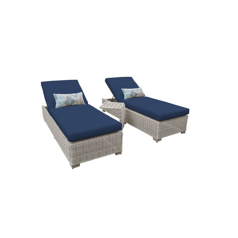 chaise lounges