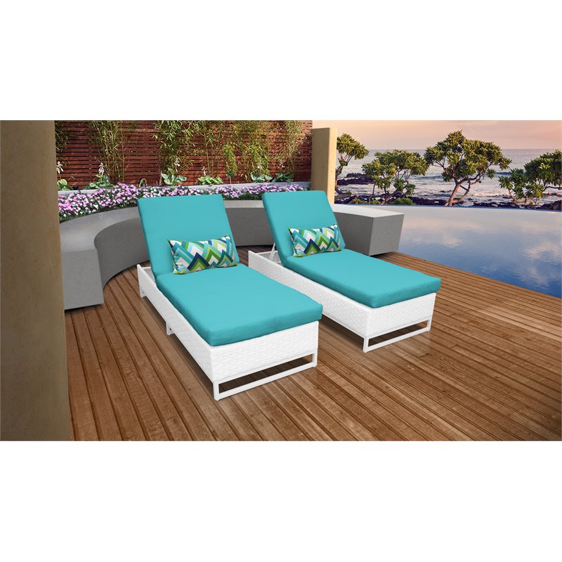Monaco Chaise Set Of 2 Outdoor Wicker Patio Furniture In Aruba - Monaco Patio Furniture Set Monaco Chaise Set Of 2 Outdoor Wicker Patio Furniture In Aruba - Monaco Patio Furniture Set