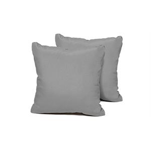 grey outdoor throw pillows square set of 2