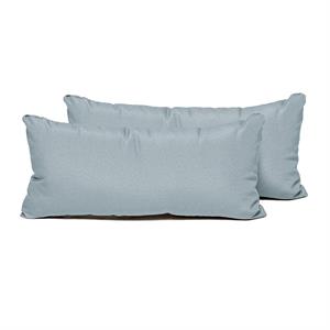 spa outdoor throw pillows rectangle set of 2