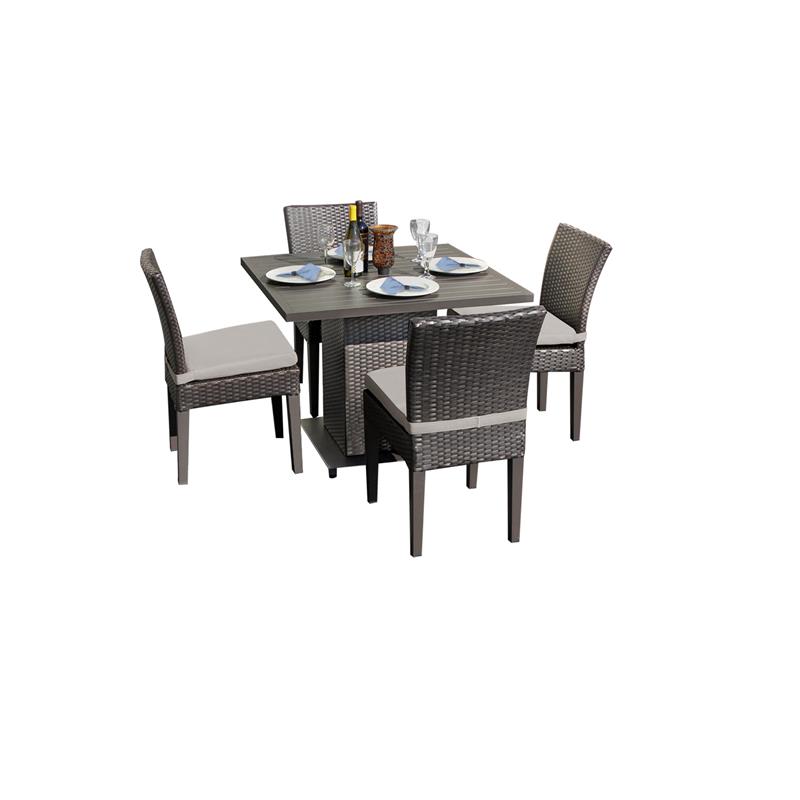 Belle Square Dining Table With 4 Chairs In Beige For Sale Online