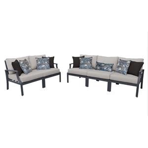 tk classics lexington 5 piece aluminum patio furniture set 05a