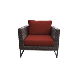barcelona club chair with espresso legs
