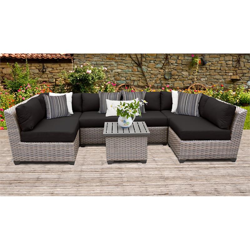 florence 7 piece outdoor sectional