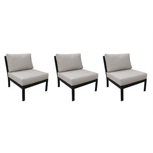 kathy ireland madison ave. armless sofa 3 per box