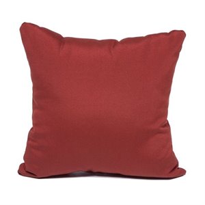 TKC Outdoor Throw Pillows Square in Terracotta (Set of 2)