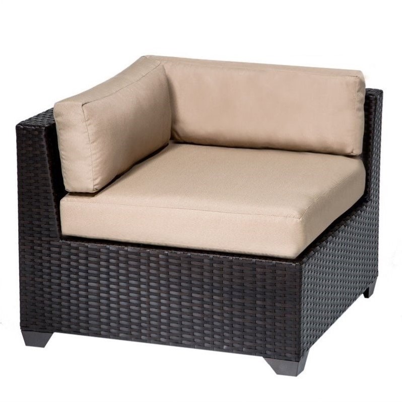 rattan corner chair