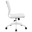 Modway Jive Armless Office Chair in White