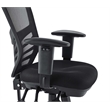 Modway Articulate Modern Mesh and Fabric Office Chair in Black Finish