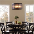 Modway Frost 4 Light Chandelier in Black