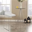 Garner Bar Stool in White