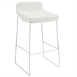 Garner Bar Stool in White