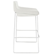 Garner Bar Stool in White