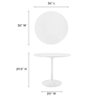 Modway Lippa 35.5