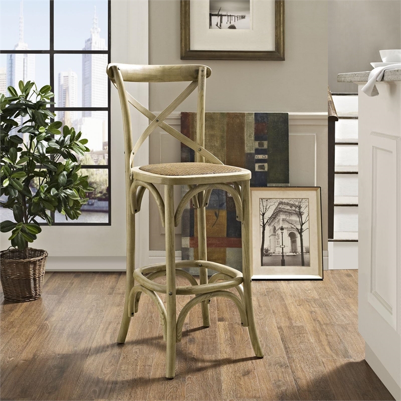 Gear Bar Stool in Natural