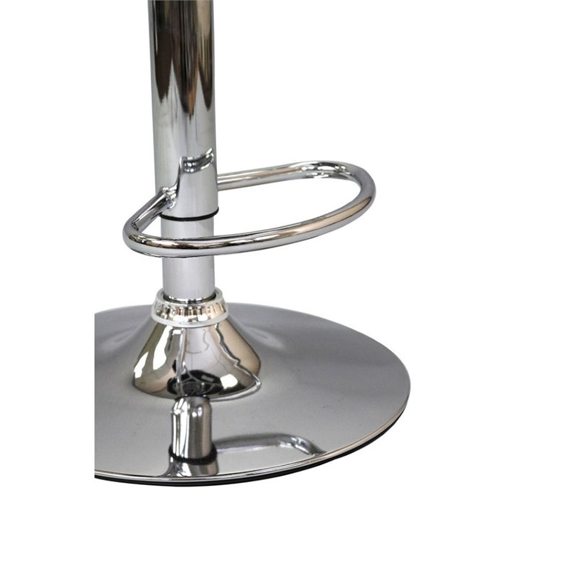 Modway Diner Adjule Swivel Bar Stool In White Eei 192 Whi Modway Diner Adjule Swivel Bar Stool In White