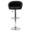 Marshmallow Bar Stool in Black