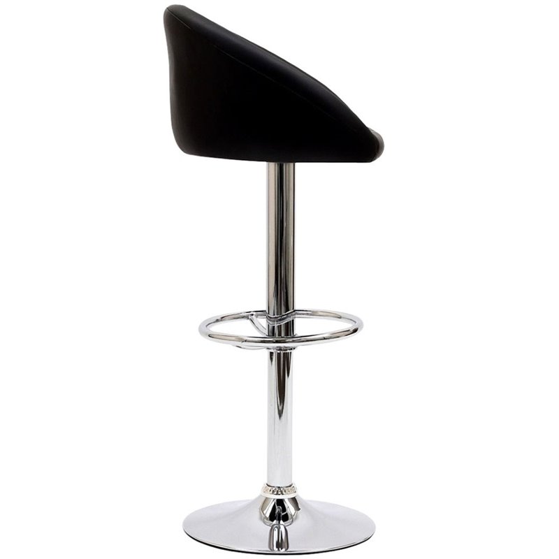 Marshmallow Bar Stool in Black