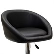 Marshmallow Bar Stool in Black