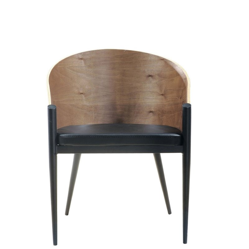 Modway Cooper Dining Chair In Walnut Set Of 2 Eei 915 Wal Most Liked Negative Review