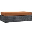 Modway Summon Patio Ottoman in Canvas Tuscan