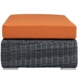 Modway Summon Patio Ottoman in Canvas Tuscan