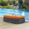 Modway Summon Patio Ottoman in Canvas Tuscan