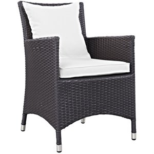 modway convene patio dining arm chair