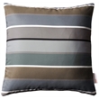 Modway Modern Polyester Fabric Outdoor Patio Single Pillow in Stripe