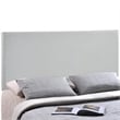 Modway Region Full Upholstered Linen Fabric Headboard in Sky Gray
