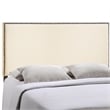 Modway Region Linen Fabric Upholstered Full Headboard in Ivory