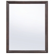 Modway Tracy Modern Style MDF and Rubberwood Mirror in Cappuccino Finish