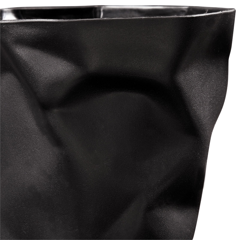 Modway Lava Plastic Pencil Holder in Black