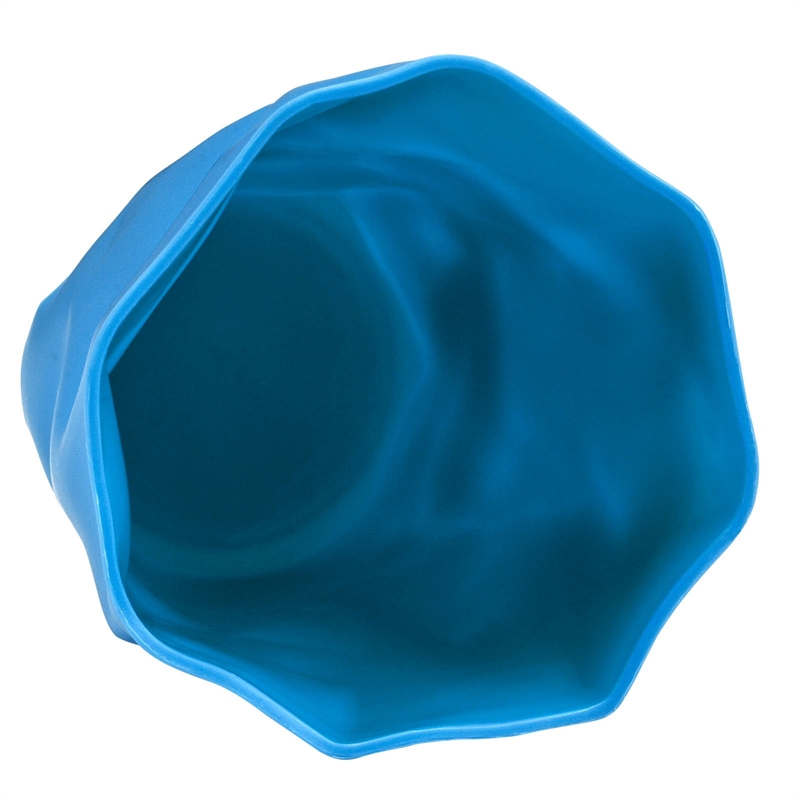 Modway Lava Plastic Pencil Holder in Blue