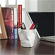 Modway Lava Plastic Pencil Holder in White