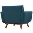 Modway Engage Modern Fabric Armchair in Azure Blue (Set of 2)