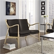 Modway Makeshift Fabric Loveseat in Natural and Brown