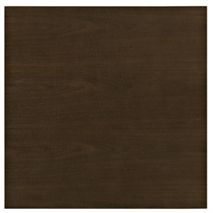 Modway Lippa Wood Top Bistro Table with Metal Base in Walnut/White