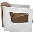 Trip Leather Lounge Chair in Brown