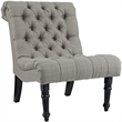 Navigate Upholstered Fabric Lounge Chair in Granite