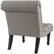 Navigate Upholstered Fabric Lounge Chair in Granite
