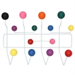 Modway Gumball Modern Wood Iron and Steel Coat Rack in Multi-Color