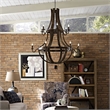 Modway Trebuchet 12 Light Chandelier in Brown