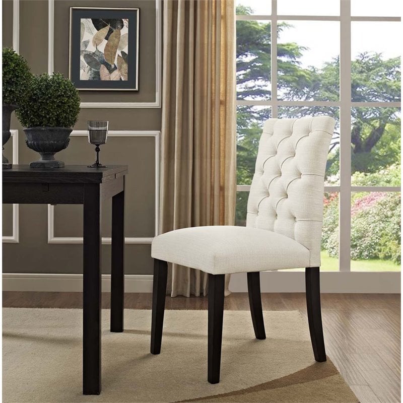 Modway duchess dining chair fabric set of discount 2