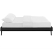 Modway Helen Faux Leather Upholstered Queen Platform Bed in Black
